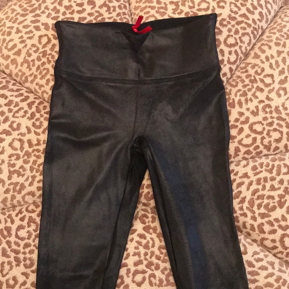 Spanx faux leather leggings